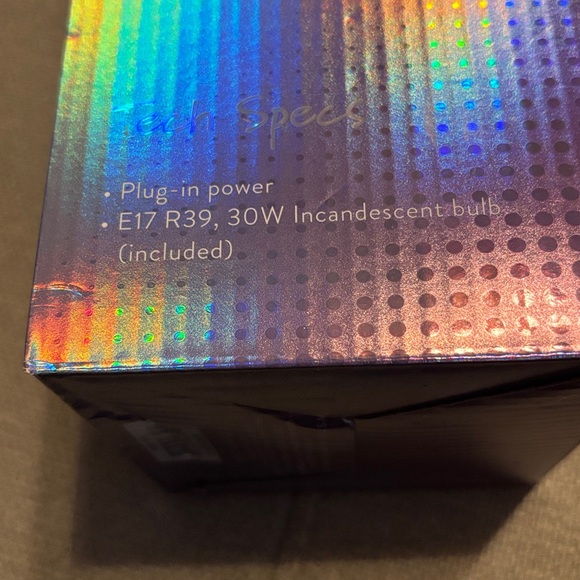 Blue and Silver lava lamp - Picture 6 of 10